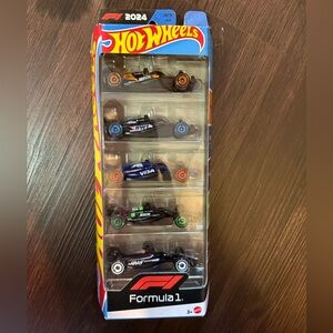 Hot Wheels Formula 1 Racing Car Set - 5 Pack